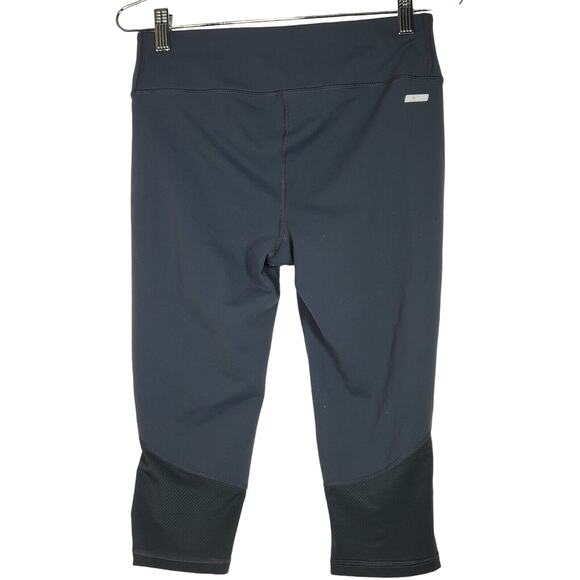 Danskin Womens Fitted Capri Pants Small Workout Athletic Yoga Gray Leggings - Picture 6 of 8